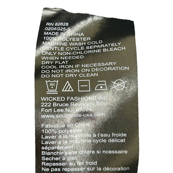 Southpole Basketball Shorts Men's S Black Drawstring Elastic Waist Gym Training - Picture 5 of 5